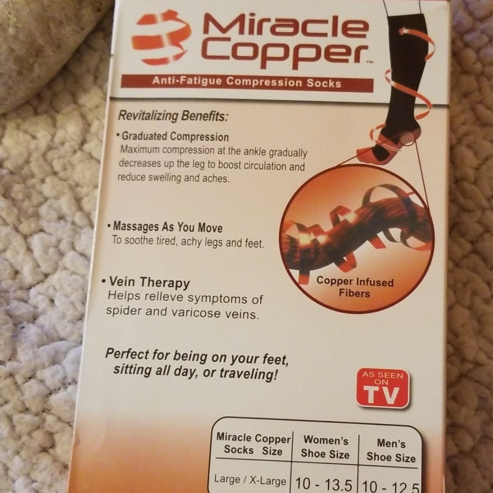 🦊Copper Fit socks🦊 - Picture 3 of 4